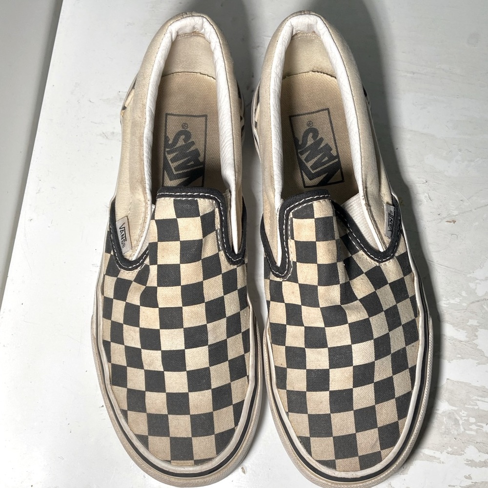 VANS CLASSIC SLIP ON CHECKERBOARD